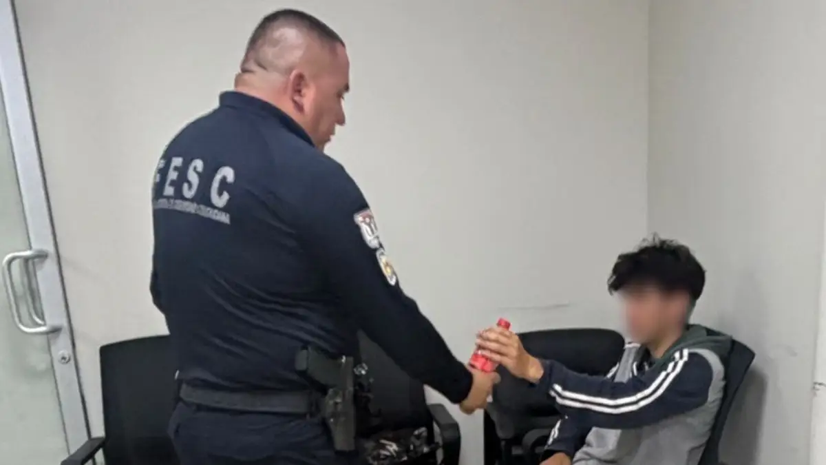 LOCALIZA FUERZA ESTATAL A MENOR CON FICHA DE BÚSQUEDA EMITIDA EN TIJUANA